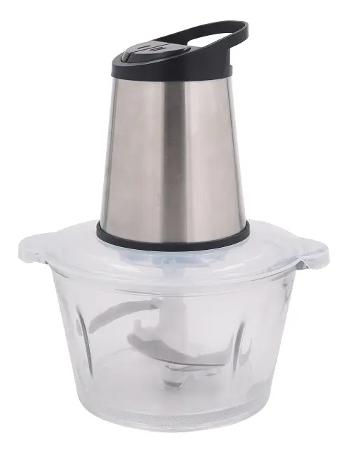 Household Wholesale Small Meat Chopper Food Processor Stainless Steel 4 Blade Electric Meat Grinders