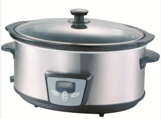 8QT Electric Slow Cooker with LCD Digital Display