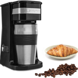 0.42L Electric Coffee machine with 1cup  1Single cup coffee maker with 0.42ml travel mug