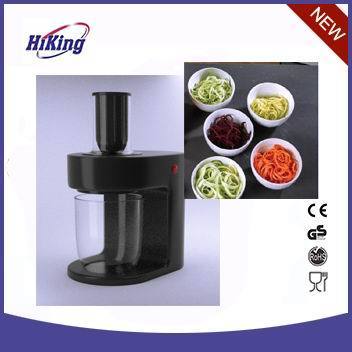 Electric Spiralizer and Slicer for Vegetables & Pasta Maker with 3 Blades for Spaghetti Fettuccine & Noodles