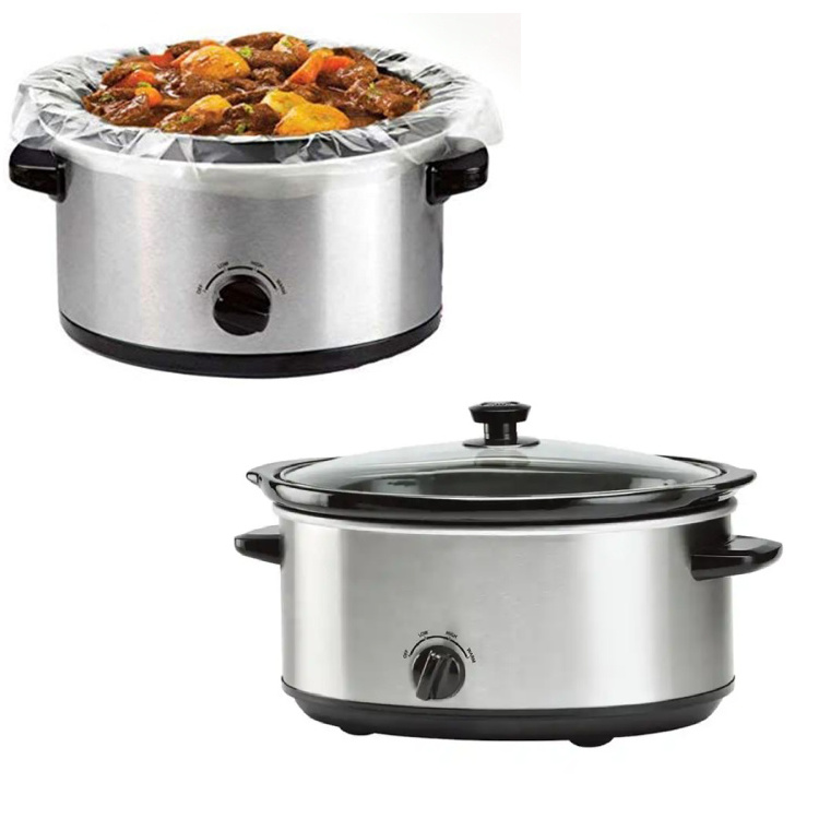 Home Appliances 4-Quart Stainless Steel Electric Slow Cooker With Stainless Steel Housing