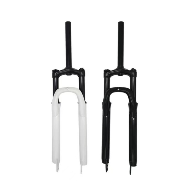 Carbon steel aluminum front fork rigid disc brake 20 22 24 26 27.5 inches mtb bike bicycle suspension fork