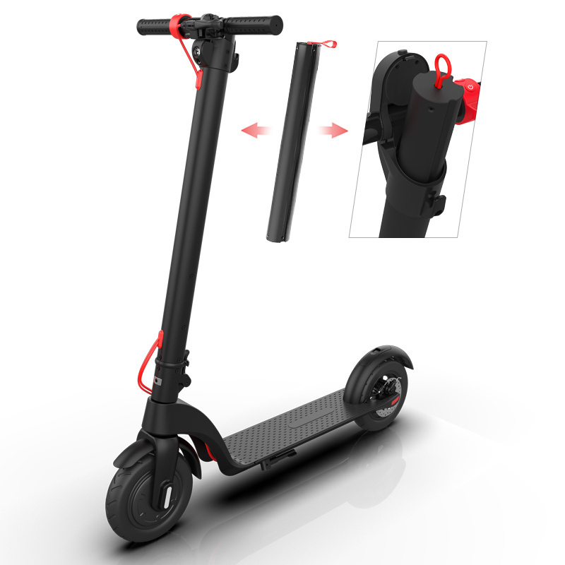 New Design Retro  X7 350w electric scooters scooters electr Foldable men Power lithium battery scooters