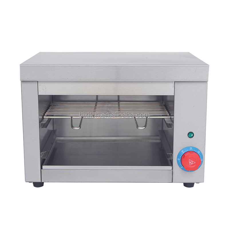 Commercial wall hanging electric grill toaster meat barbecue roasting oven bread salamander kitchen equipment