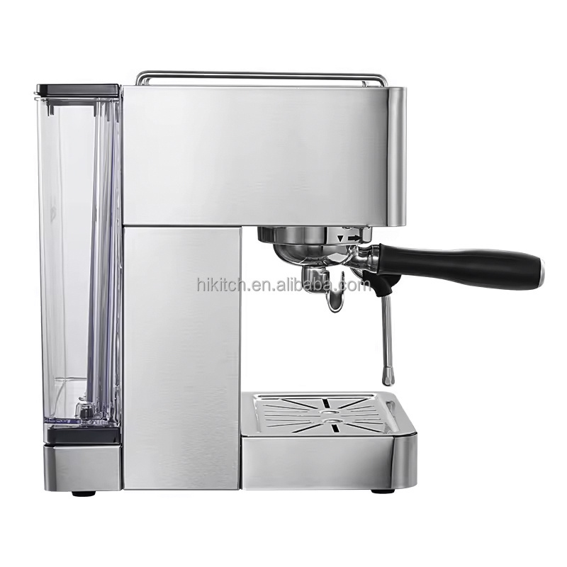 Professional coffee machine semi-automatic household stainless steel Italian espresso maker with steam portable