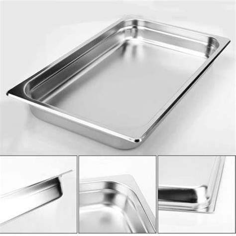 Customized Hotel Restaurant Supplies Food Container Ice Cream 201 304 Stainless Steel  Gastronorm Pans GN Pan with Lid