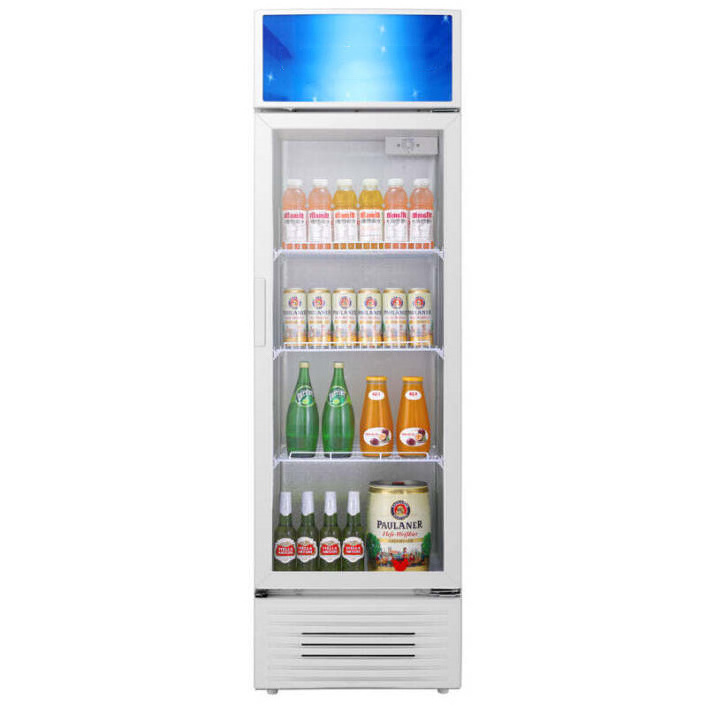 freezer vertical Beverage Refrigerator cold drink refrigerator display fridge upright freezers display Pepsi refrigerator