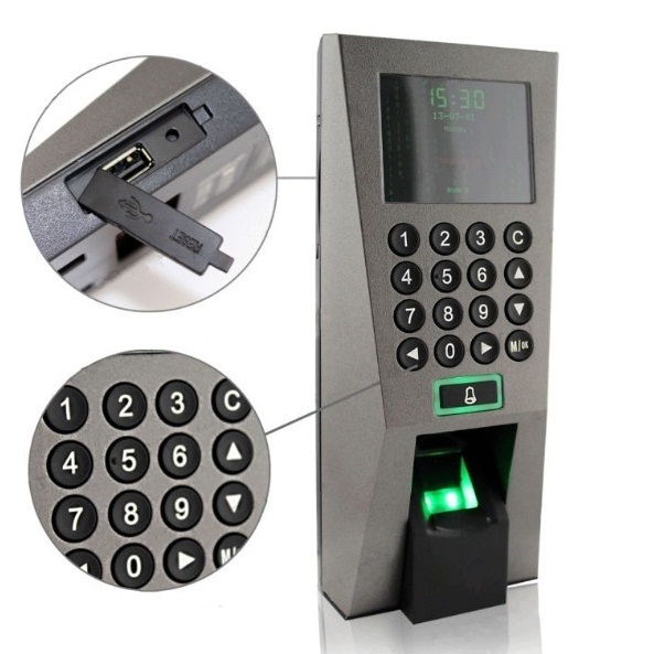 Waterproof IP 65 5 Inch AI Camera Visible Light fingerprint Recognition Door Lock elevator outdoor Access Control