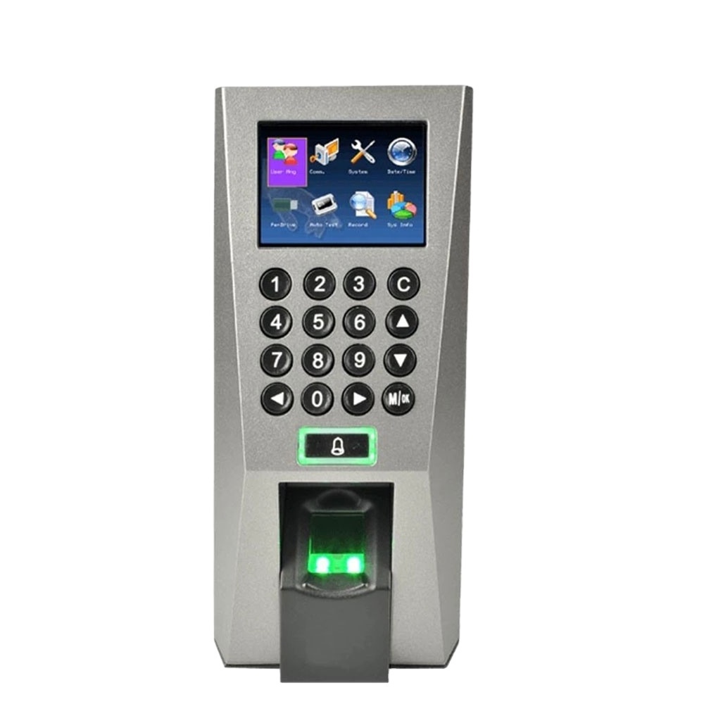 Waterproof IP 65 5 Inch AI Camera Visible Light fingerprint Recognition Door Lock elevator outdoor Access Control