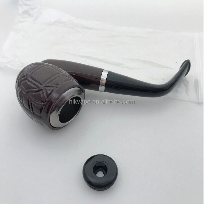 Healthy Classical Detachable Easy Clean Smoking Resin Tobacco Pipe With Filter