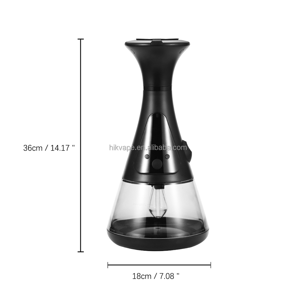 Factory Custom Gravity-hookah Perfected Shisha Complete Set 5 Hookah Parts Gravity Pipe Rotating Glass 360 Gravity Hookah