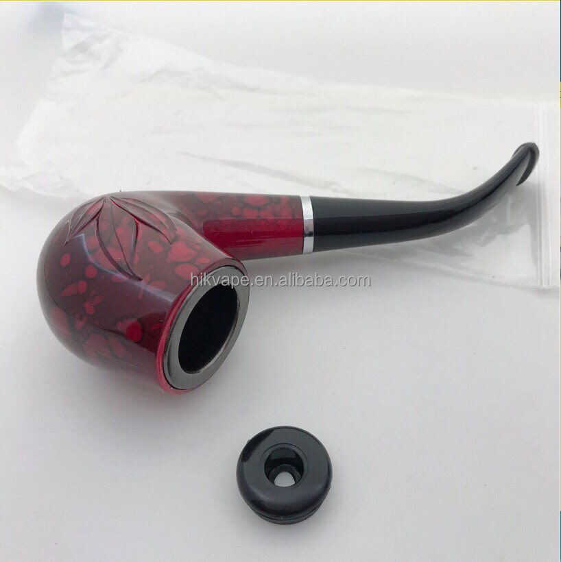 Healthy Classical Detachable Easy Clean Smoking Resin Tobacco Pipe With Filter