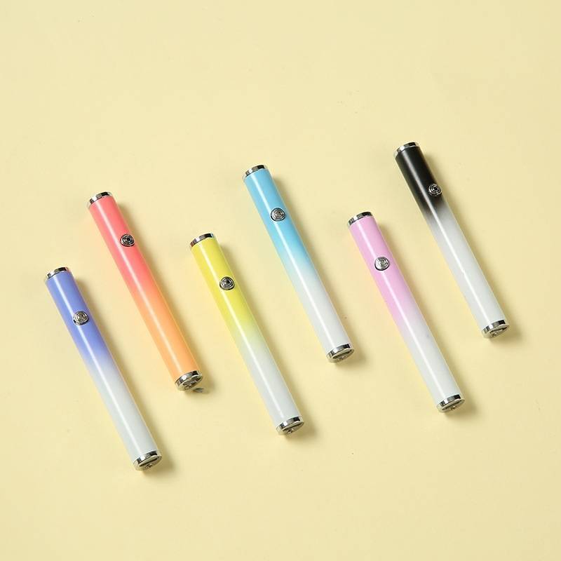 2024 Colorful Gradient Vapors USB Charging Puffs Lighter Wipe Wape Smoking Accessories rechargeable Cigarette Lighters