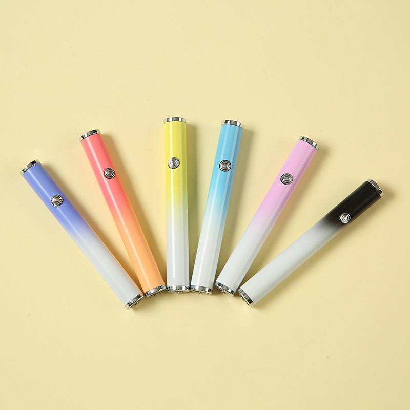 2024 Colorful Gradient Vapors USB Charging Puffs Lighter Wipe Wape Smoking Accessories rechargeable Cigarette Lighters