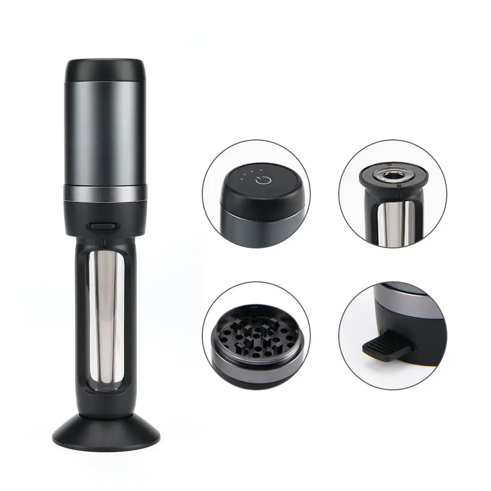 New Electric Automatic Mill Pepper And Salt Grinder USB Charging Spice Salt Pepper Grinder With LED Light Adjustable Coars