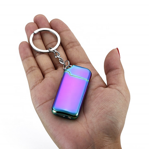 New products unique design Promotional Usb Keychain Lighters Electronic cigarette lighter usb key chain lighter