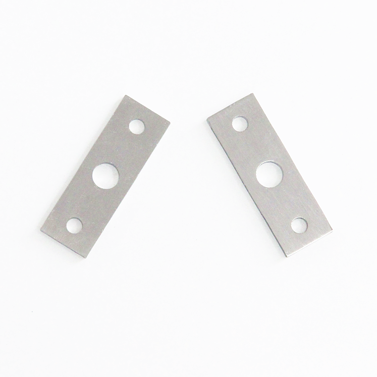 OEM Brushing stainless steel custom laser cutting sheet metal fabrication small metal flat clips