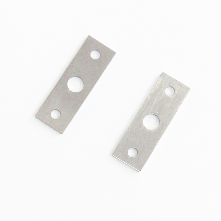 OEM Brushing stainless steel custom laser cutting sheet metal fabrication small metal flat clips