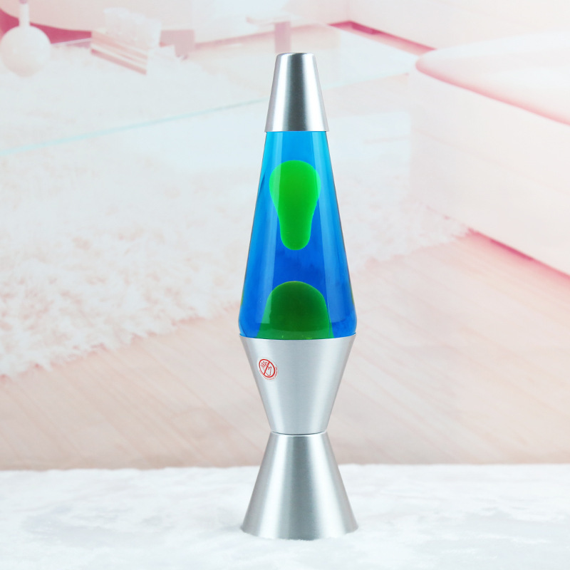 Modern New Design Aluminum Base Metal Rocket Bedroom Floor Led Lampara Lava Lamp