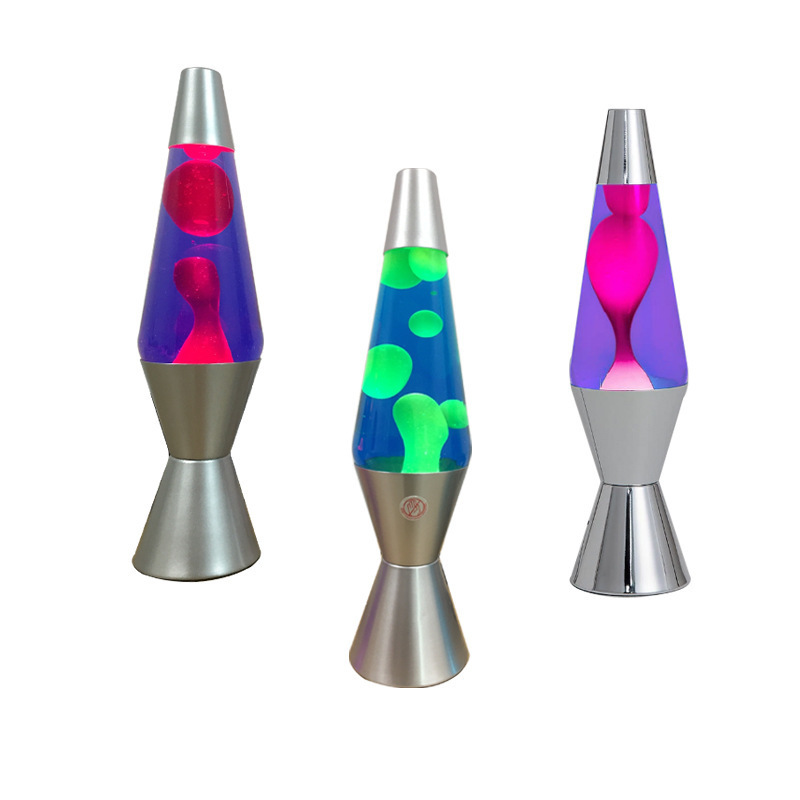 Modern New Design Aluminum Base Metal Rocket Bedroom Floor Led Lampara Lava Lamp