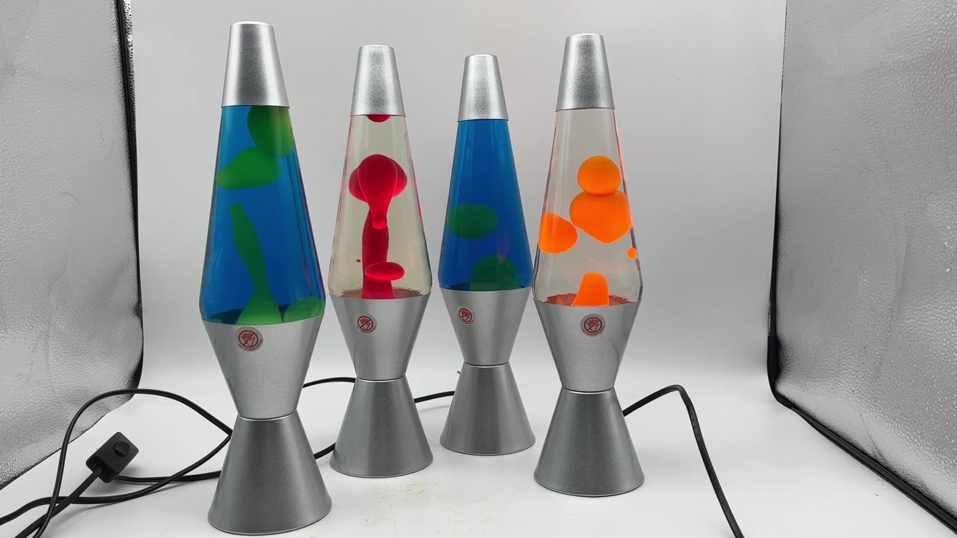 Modern New Design Aluminum Base Metal Rocket Bedroom Floor Led Lampara Lava Lamp