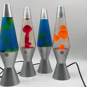 2023 Wholesale A Variety Of Styles Promotion Colorful Novelty Led Glitter Large Speaker Bulb Lava Lamp