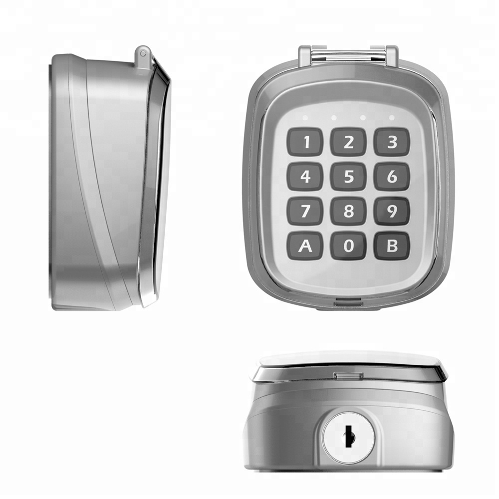 Hiland K5000 433.92MHz Rolling Code Automatic Gate Wireless Keypad 2 Channel Smart Door Lock