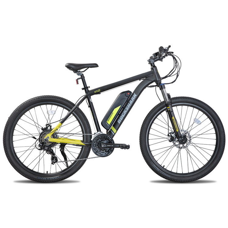 Rockshark ebike european warehouse 6061 aluminum alloy frame electric bike mountain bike 27.5 e mountainbike