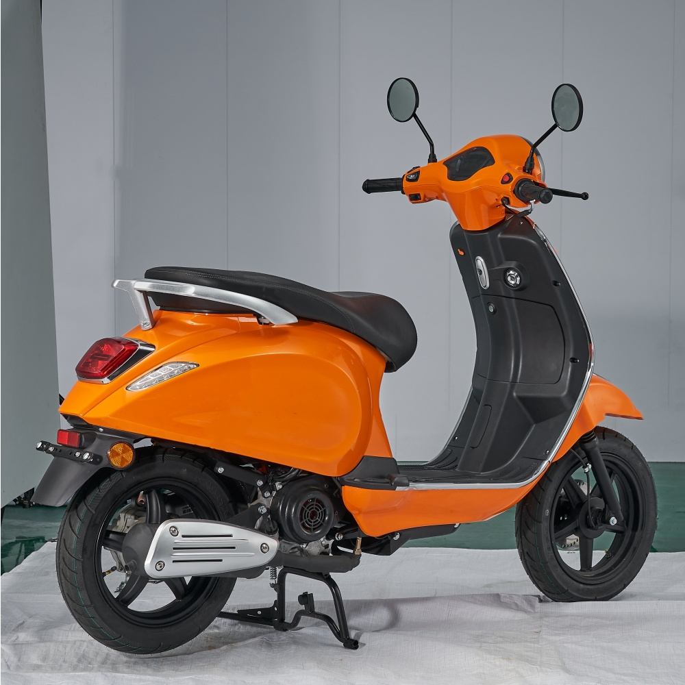 Cheap Gas Scooters 50cc  canada Gasoline Powered Moped Hybrid Scooter for Adults and for Sale