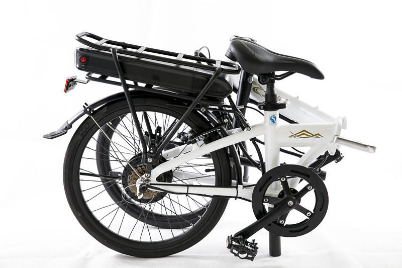 350W City E Bicycle New Fashion Foldable Electric Bike with Lithium Battery