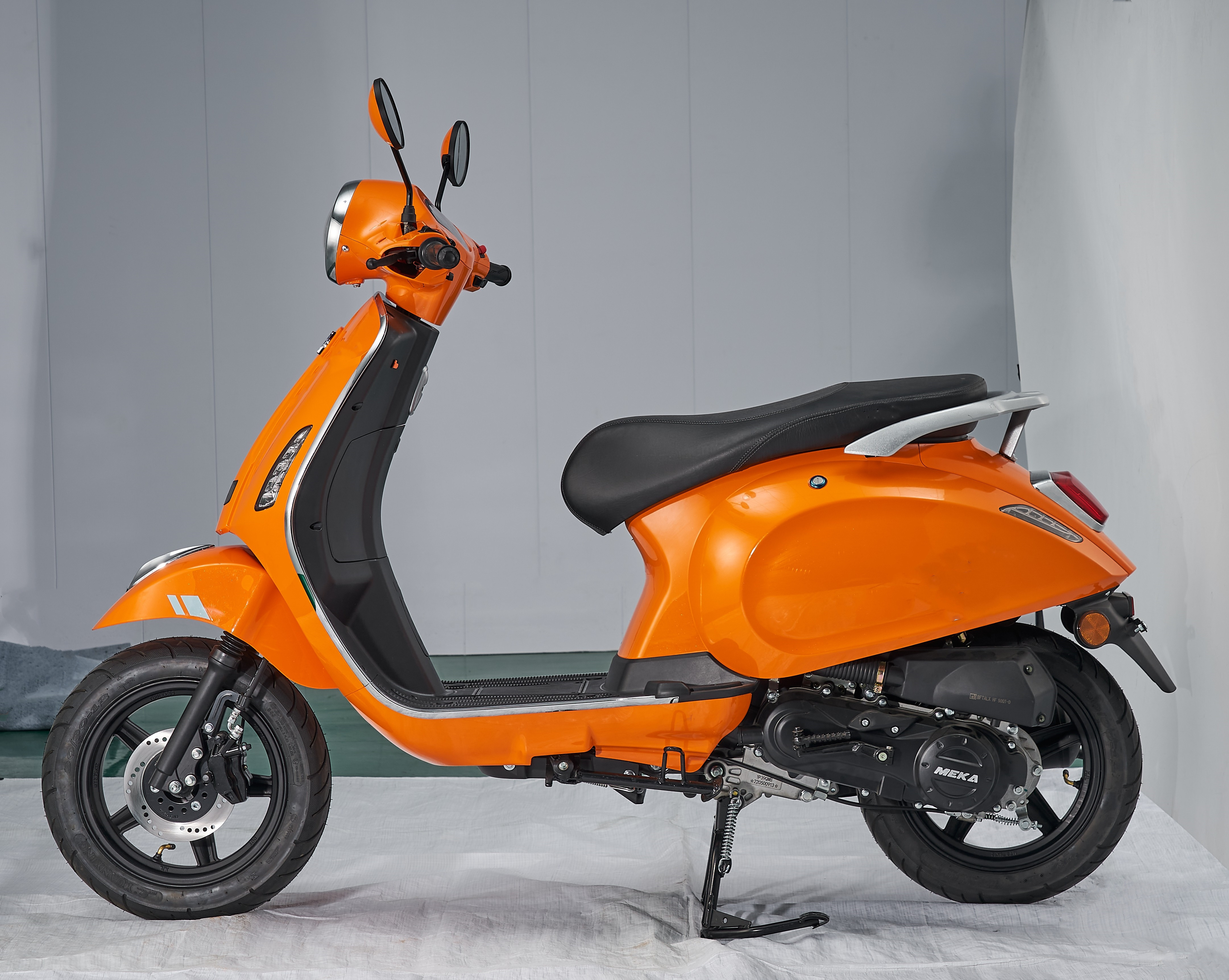 Cheap Gas Scooters 50cc  canada Gasoline Powered Moped Hybrid Scooter for Adults and for Sale