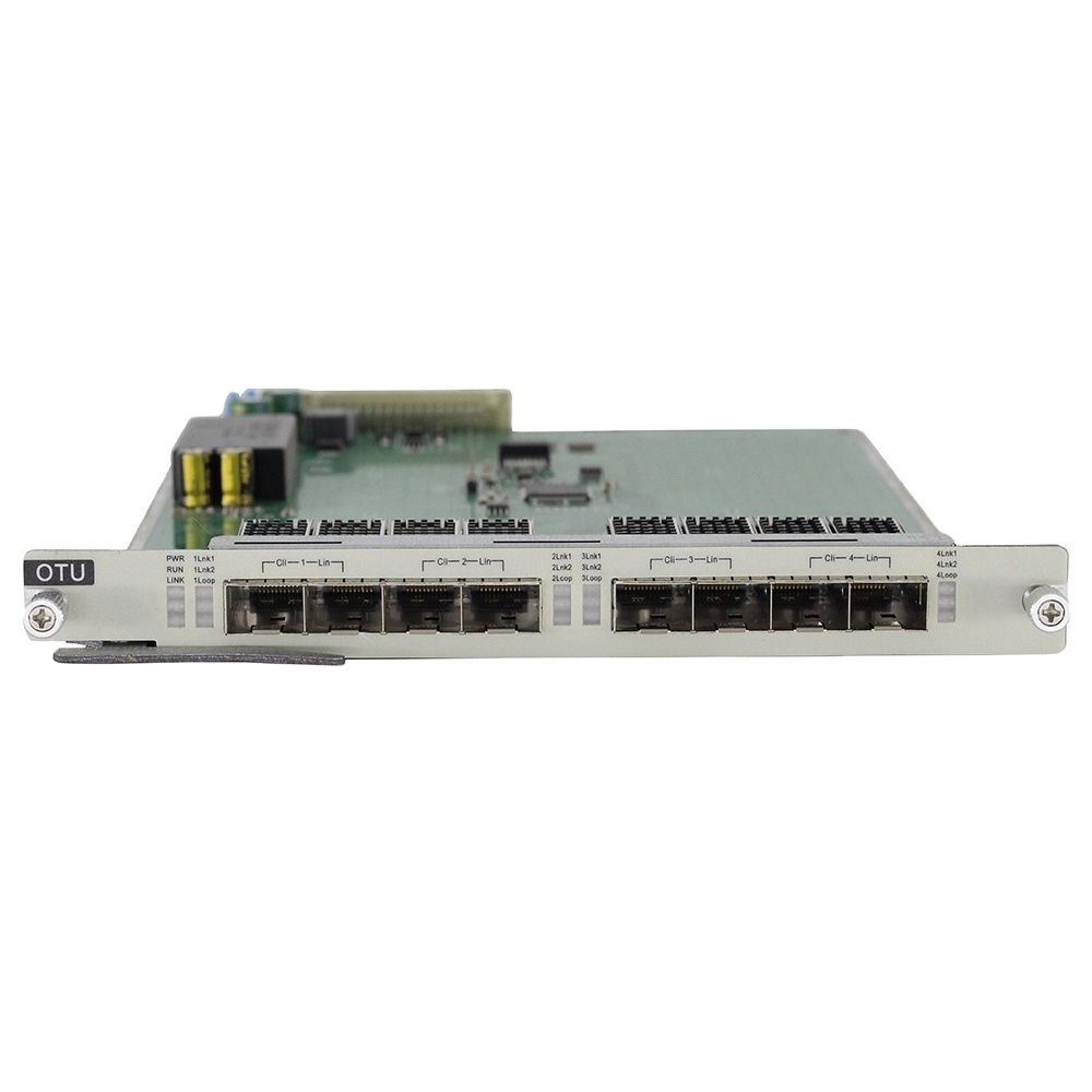 10g SFP+ Optical-Electrical-Optical OEO Repeater 4 Channels WDM Transponder 8 SFP+ Slots 10g converter for OTN