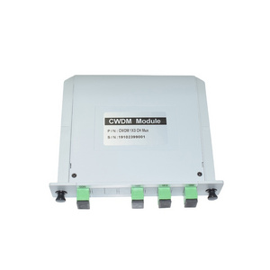 Plastic Box Single Fiber SC/APC 1490nm-1510nm 2+1CH CWDM Mux/Demux with 1550nm Port