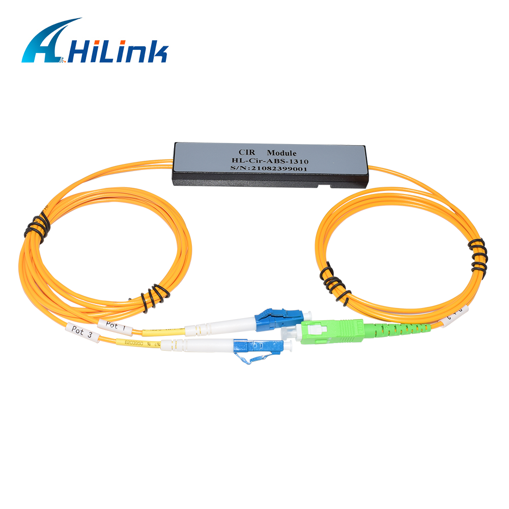 3 Ports 1310mm 1490nm 1550nm Fiber Optical Circulator Polarization Insensitive Components