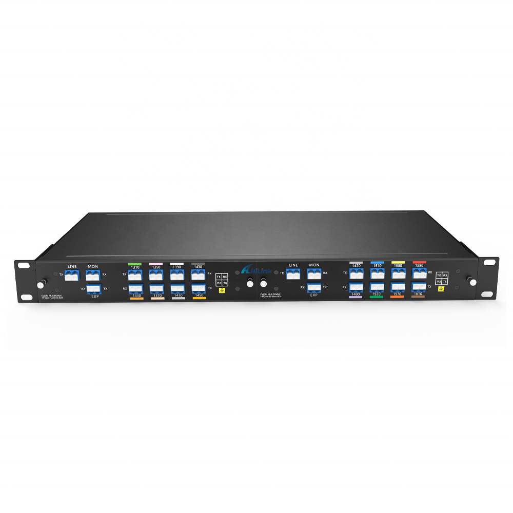 CWDM 1*8CH 8Channel CWDM MUX/DEMUX 8CH 19' inch 1U CWDM Devices System