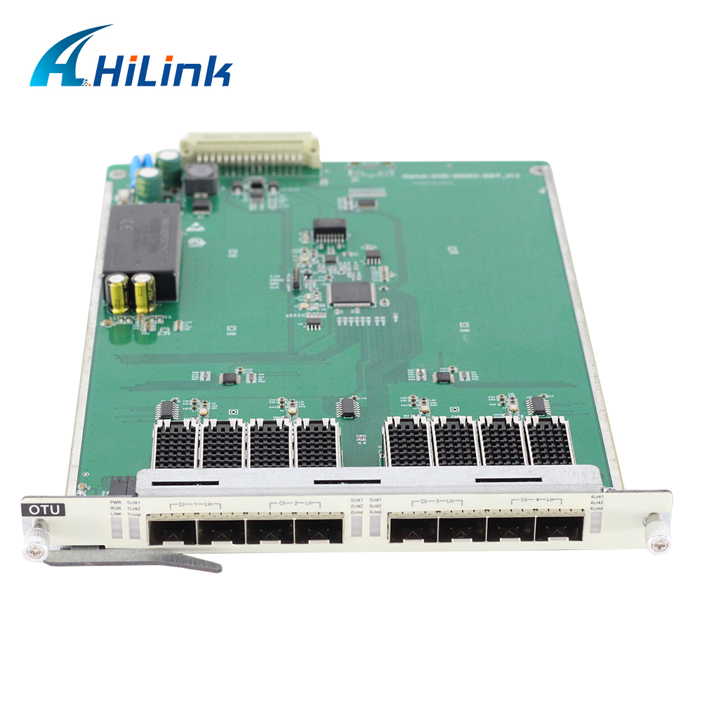 10g SFP+ Optical-Electrical-Optical OEO Repeater 4 Channels WDM Transponder 8 SFP+ Slots 10g converter for OTN