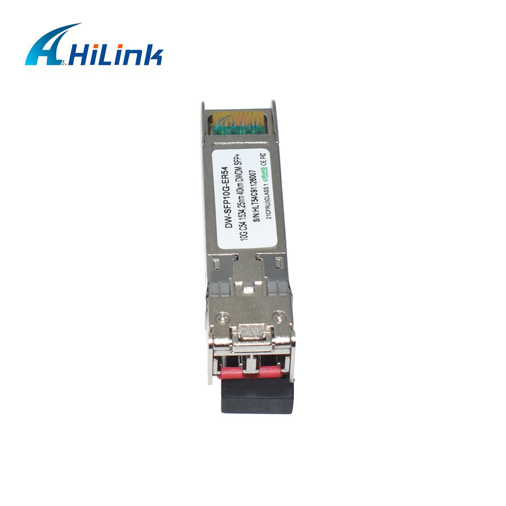 10G DWDM SFP+ Transmitter Receiver 1534.25nm C54 reach 40km LC module