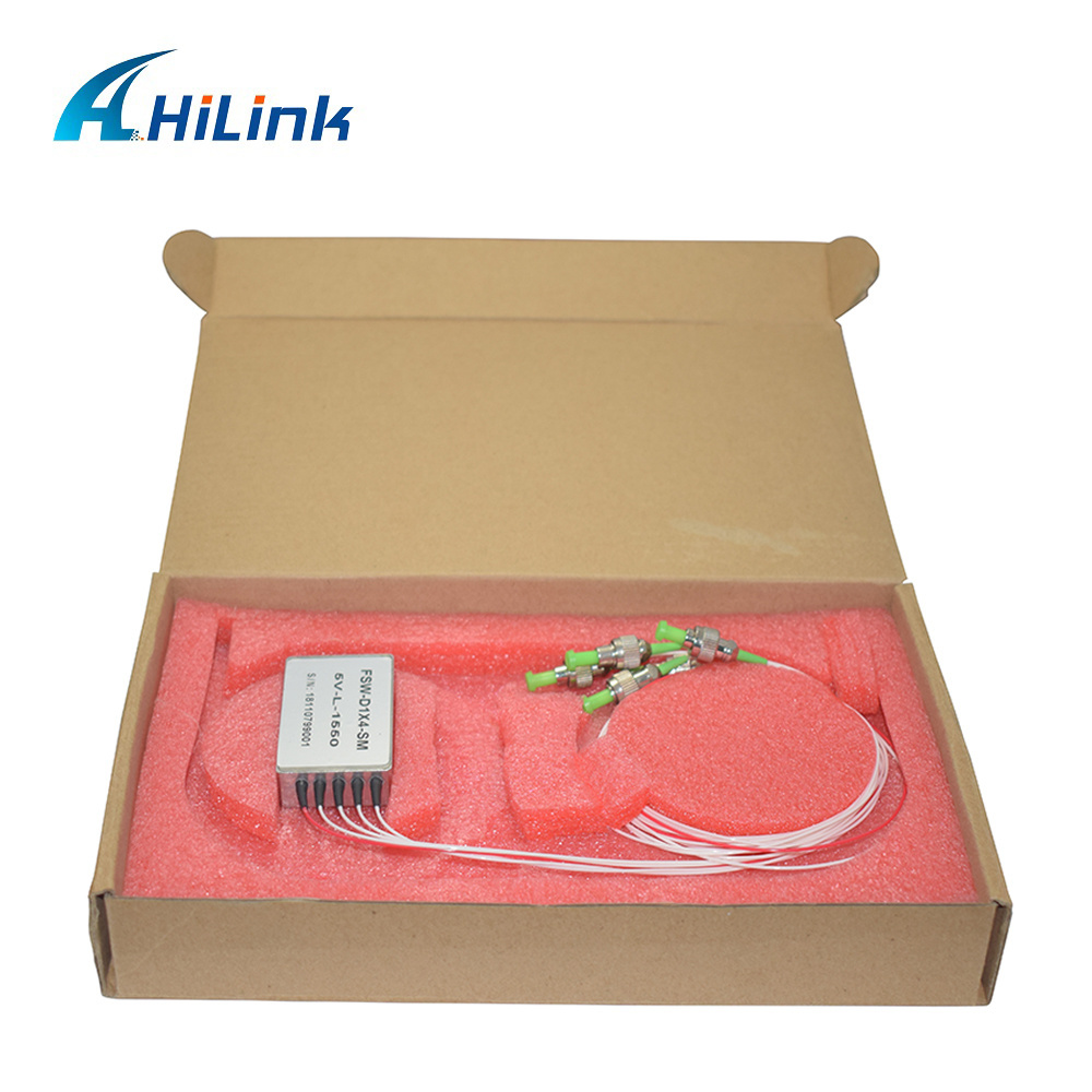 2x2 Optical Fiber Automatic Changeover Switch