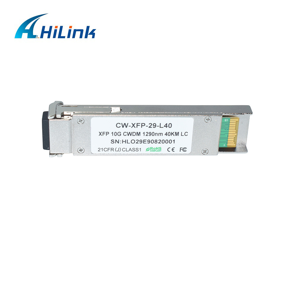 10G CWDM XFP 1270-1610nm 40km DOM LC SMF Transceiver Module