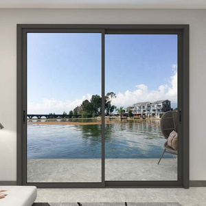 Double glazed aluminum sliding window aluminium windows and doors