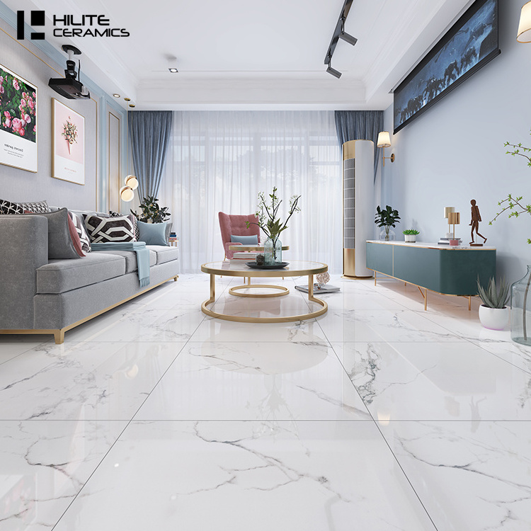 Cheap polished glazed porcelain floor tiles prices for decorate tile