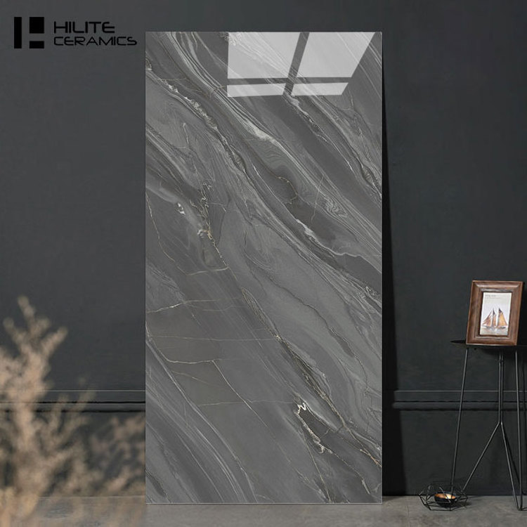 New Products 750*1500mm Non Slip For Tthe Terrace Black Luxury Marble Tiles