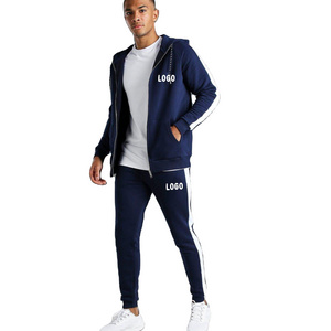 Custom logo Tracksuit and Hoodie And Long Sweatpants hip hop Tracksuit Sport wear pullover custom Track Suit For Men