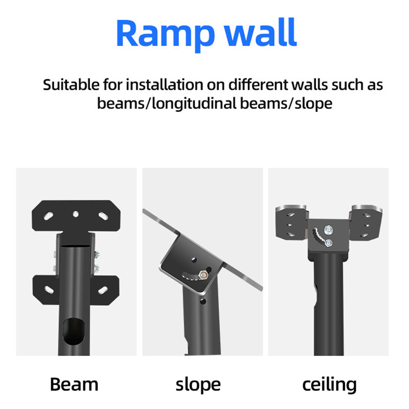 Ceiling TV Mount Roll Forward 39-90 Inch Lift Swivel 360 Rotate TV Wall Mount Display Hanger Home Office T765