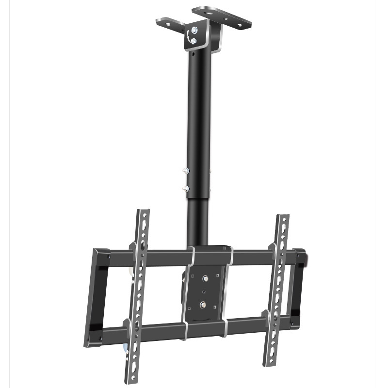 Ceiling TV Mount Roll Forward 39-90 Inch Lift Swivel 360 Rotate TV Wall Mount Display Hanger Home Office T765