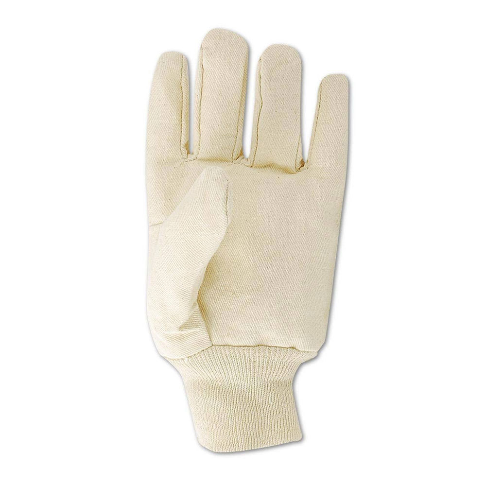 New Arrival 2023 Canvas Knit Wrist Gloves Safety Work Gloves made of finger Reinforced palm Working Gloves