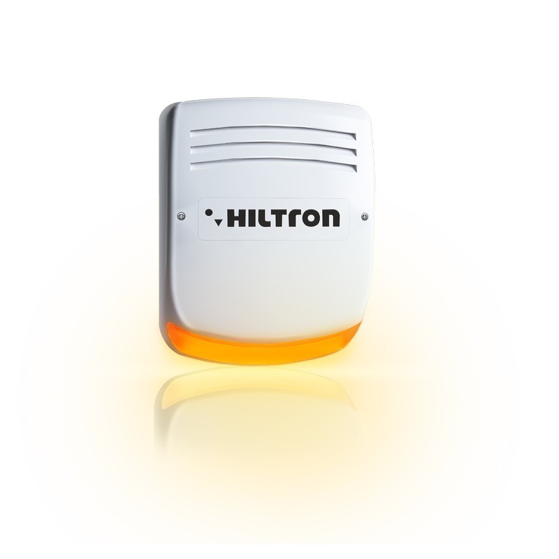 Made in Italy by HILTRON alarm system components ELECTRONIC SELF-POWERED OUTDOOR ALARM SIREN SA400PRIVATE LABEL AVAILABLE