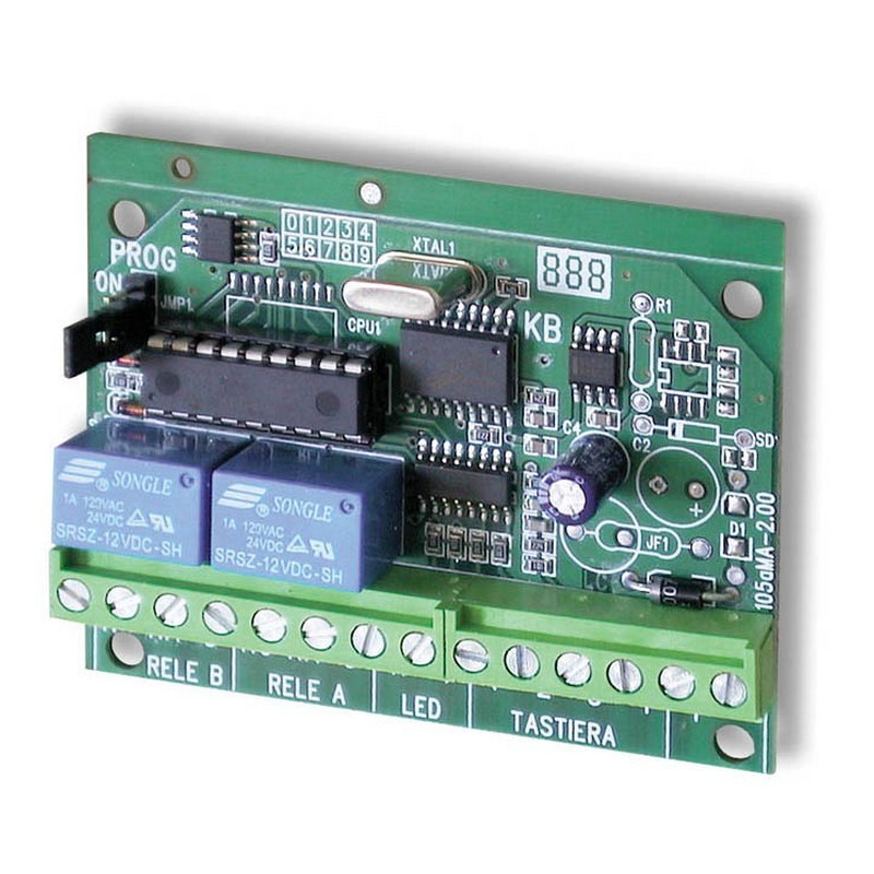 Made in Italy by HILTRON alarm system components CONTROL CARD FOR ELECTRONIC KEYBOARD PRIVATE LABEL AVAILABLE