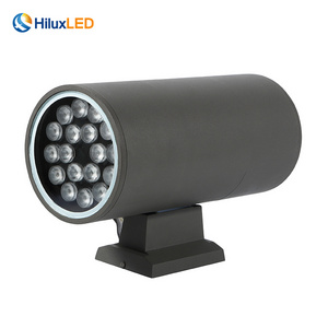 new body outdoor led wall pack light up and down etl