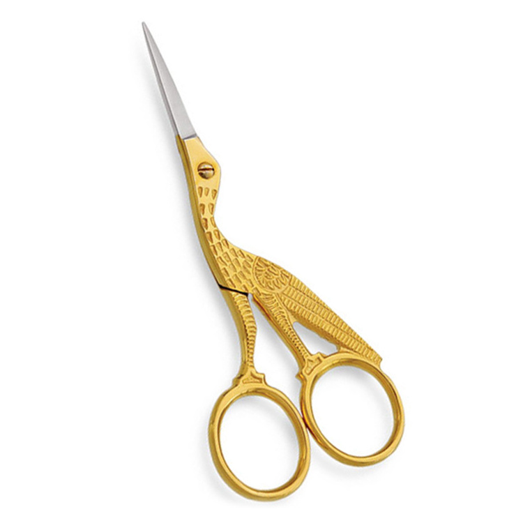 Embroidery Scissors Stainless Steel Tailor Scissor Sewing Tools For Craft Fabric OEM Service